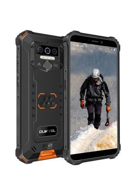 Смартфон Oukitel WP5 Pro 5.5" HD+ /4GB/64GB/ MTK6762D / 8000mAh / IP68 / 13+5Мп / Orange