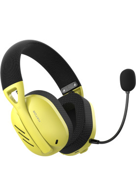 Ігрова гарнітура Hator Hyperpunk 2 Wireless Tri-mode Black/Yellow