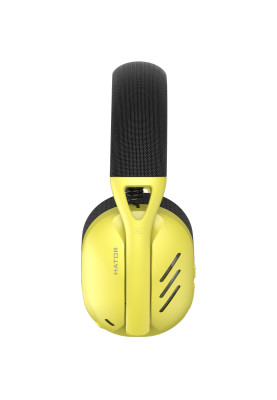 Ігрова гарнітура Hator Hyperpunk 2 Wireless Tri-mode Black/Yellow