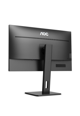 TFT 31.5" AOC Q32P2CA, IPS, QHD, 75Гц, 4мс, DP, HDMIx 2, USB hub, USB-C, HAS, Pivot, колонки, чорний