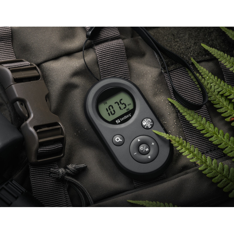 Радіо приймач FM/AM кишеньковий (Rechargeable) з навушниками, Sandberg