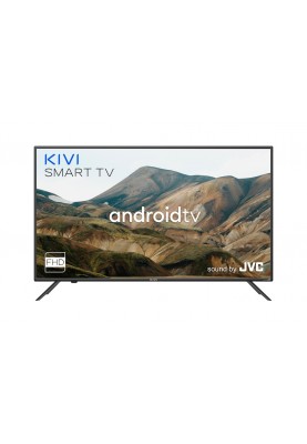 Телевізор TV 40 Kivi 40F740LB FHD/Smart/Android/T2/Kivi Media/JVC Sound/Frameless/Black