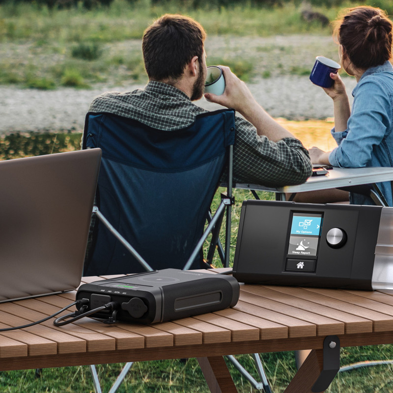 УМБ Sandberg Survivor 76800mAh DC91W PD100W,2xUSB-С+USB-A18W,Cigar Lighter120W,QI-15W,наскрізне живл