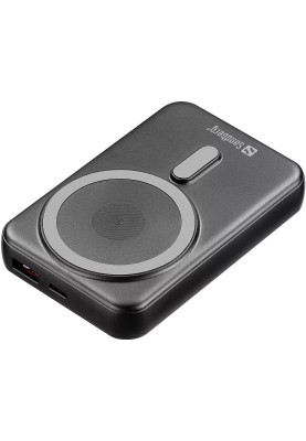УМБ Sandberg Mag Wireless Powerbank 10000mAh, 22.5W 2xUSB-С, USB-A, Qi Wireless 15W