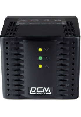 Стабілізатор напруги PowerCom TCA-2000 чорний