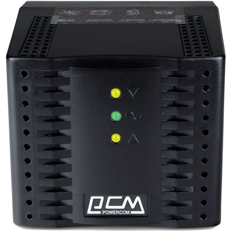 Стабілізатор напруги PowerCom TCA-2000 чорний