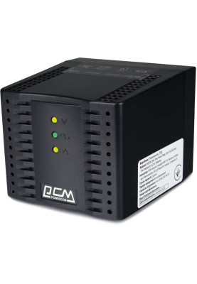 Стабілізатор напруги PowerCom TCA-2000 чорний