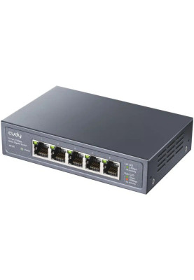 Комутатор Cudy HS105, 5 портовий 100/1000/2500Mbps, 2.5G Metal Switch