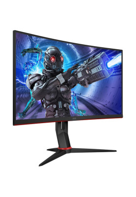 TFT 31.5" AOC C32G2ZE/BK, VA, 240Гц, вигнутий, DP, HDMI x 2, чорний