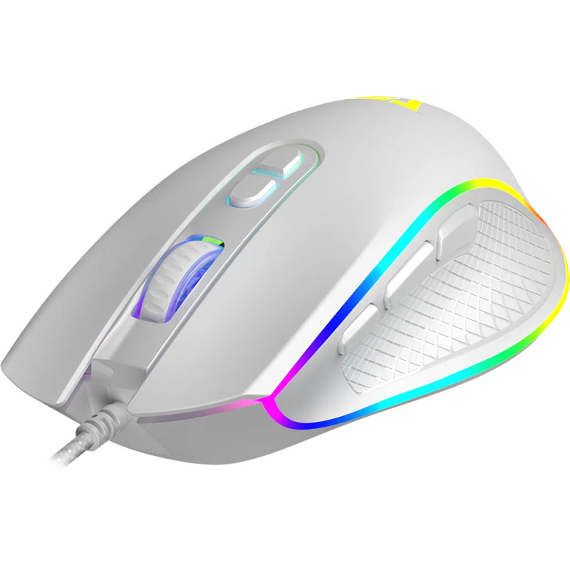 Мишка  Modecom Veles Volcano, ігрова, 12800dpi., 8кн.,RGB, біла