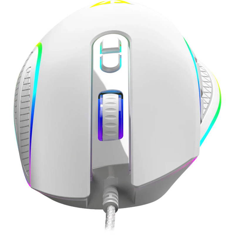 Мишка  Modecom Veles Volcano, ігрова, 12800dpi., 8кн.,RGB, біла