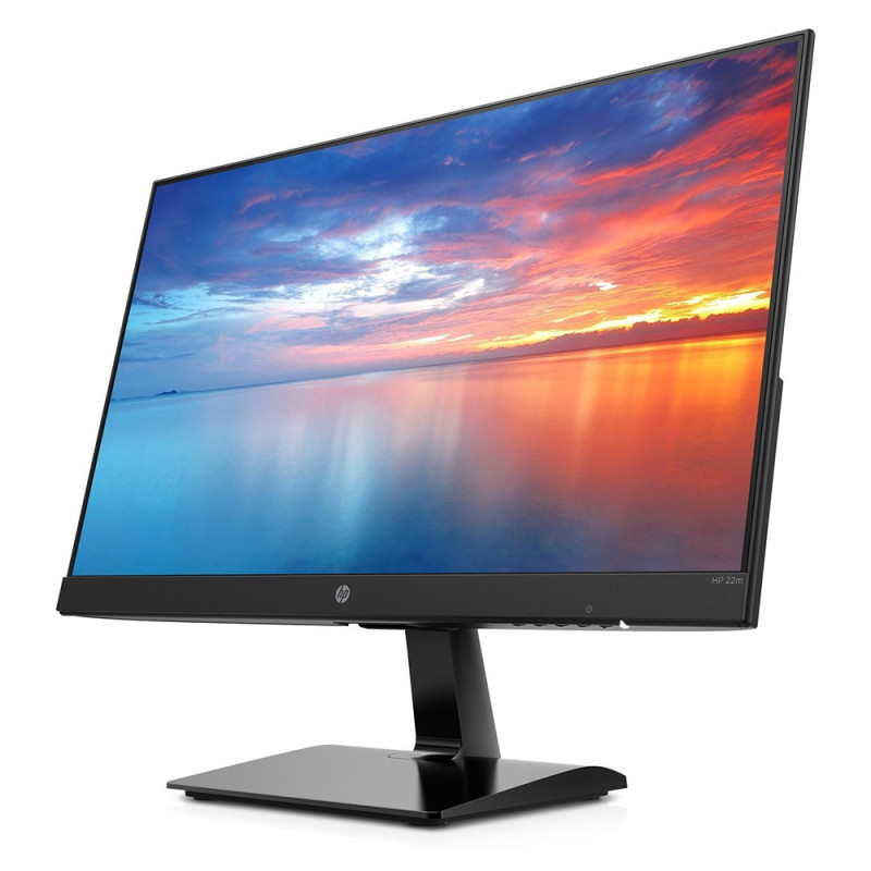 TFT 21.5" HP 22m IPS, D-Sub, HDMI 1.4, чорний