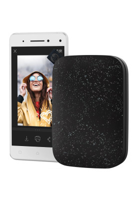 Фотодрукарка портативна HP Sprocket Black (2"x3",313x400dpi,Zink, 64MB,Bluetooth, колір чорний)