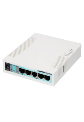 Маршрутизатор безпровідний Mikrotik Routerboard RB951G-2HnD, 2.4Ghz 1000mW AP, 5xGigabit Ethernet, USB, 600MHz CPU, 128MB RAM