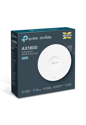 Точка доступу TP-Link EAP610 AX1800 1xGE LAN PoE MU-MIMO стел