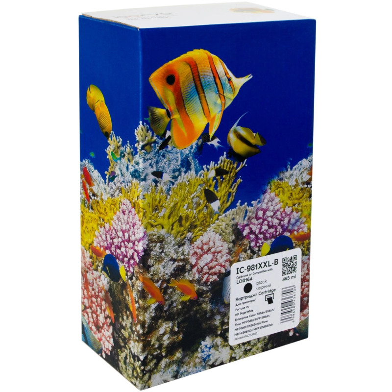 Картридж сумісний HP 981Y (L0R16A) 21000 арк, чорний Barva (IC-981XXL-B)