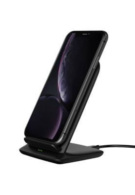 Зарядний пристрій 15W Fast Wireless Charging Stand 2coils black Choetech