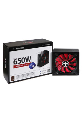 БЖ 650W Xilence XP650R10 Gaming series, 140mm, 80+ BRONZE, Semi-Modular, Retail Box