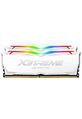 Пам'ять DDR4 32Gb 3600MHz (2*16Gb) OCPC X3 RGB White, Kit
