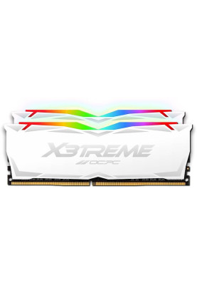 Пам'ять DDR4 32Gb 3600MHz (2*16Gb) OCPC X3 RGB White, Kit