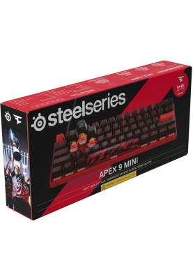 Клавіатура ігрова оптична SteelSeries Apex 9 TKL UA OptiPoint Mini Faze Clan