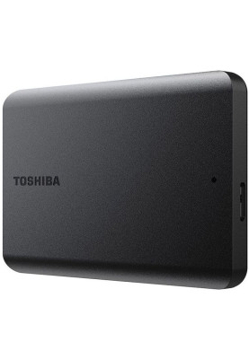 HDD external, USB 3.0  1Tb, Toshiba Canvio Basics 2.5" External (HDTB510EK3AA), чорний