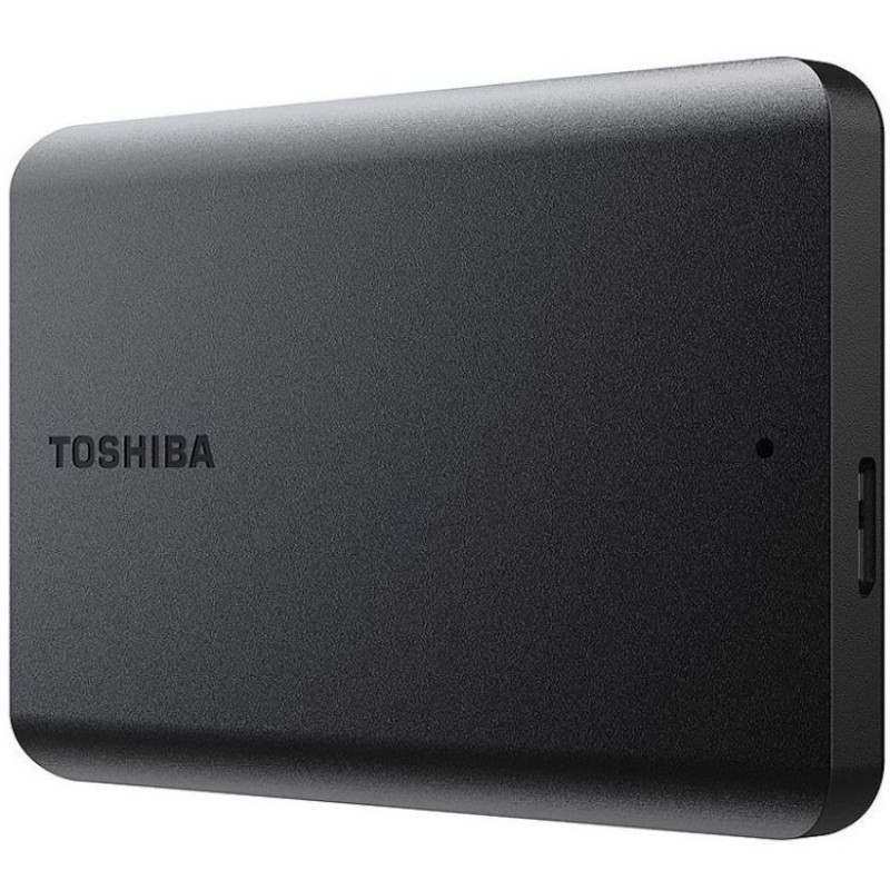 HDD external, USB 3.0  1Tb, Toshiba Canvio Basics 2.5" External (HDTB510EK3AA), чорний