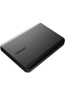 HDD external, USB 3.0  1Tb, Toshiba Canvio Basics 2.5" External (HDTB510EK3AA), чорний