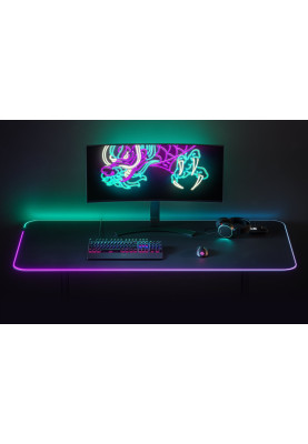 Ігрова поверхня SteelSeries QcK Prism Cloth 5XL ETAIL RGB 1600x800x4 мм