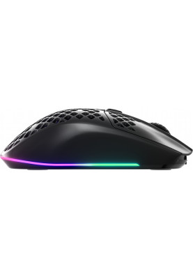 Мишка SteelSeries Aerox 3 Wireless Onyx, RGB, 18000dpi., 6кн., чорна