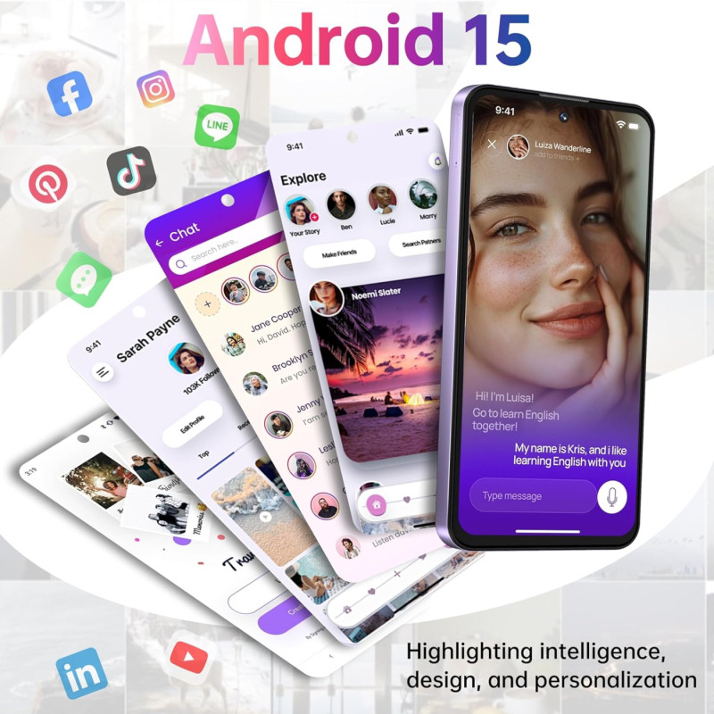 Смартфон Oukitel C69 7.2" HD+ /8GB/512GB/ T606 /6000mAh/ 64+8Мп/ NFC Purple