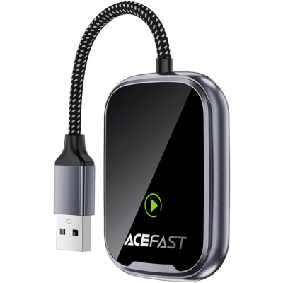 Адаптер CarPlay/Android AUTO wireless for car QC1 Acefast Адаптер CarPlay/Android AUTO wireless for car QC1 Acefast