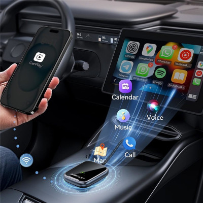 Адаптер CarPlay/Android AUTO wireless for car QC1 Acefast Адаптер CarPlay/Android AUTO wireless for car QC1 Acefast