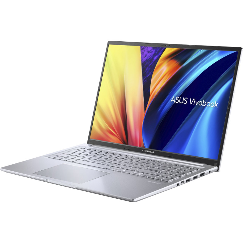 Ноутбук ASUS Vivobook 16 16"WUXGA IPS/i5-1235U/16/512SSD SSD/Intel Iris Xe/DOS/Silver (X1605ZA-MB439)