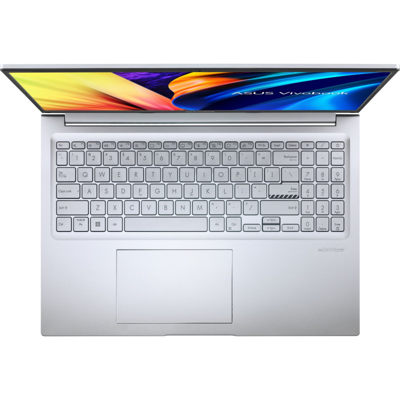 Ноутбук ASUS Vivobook 16 16"WUXGA IPS/i5-1235U/16/512SSD SSD/Intel Iris Xe/DOS/Silver (X1605ZA-MB439)
