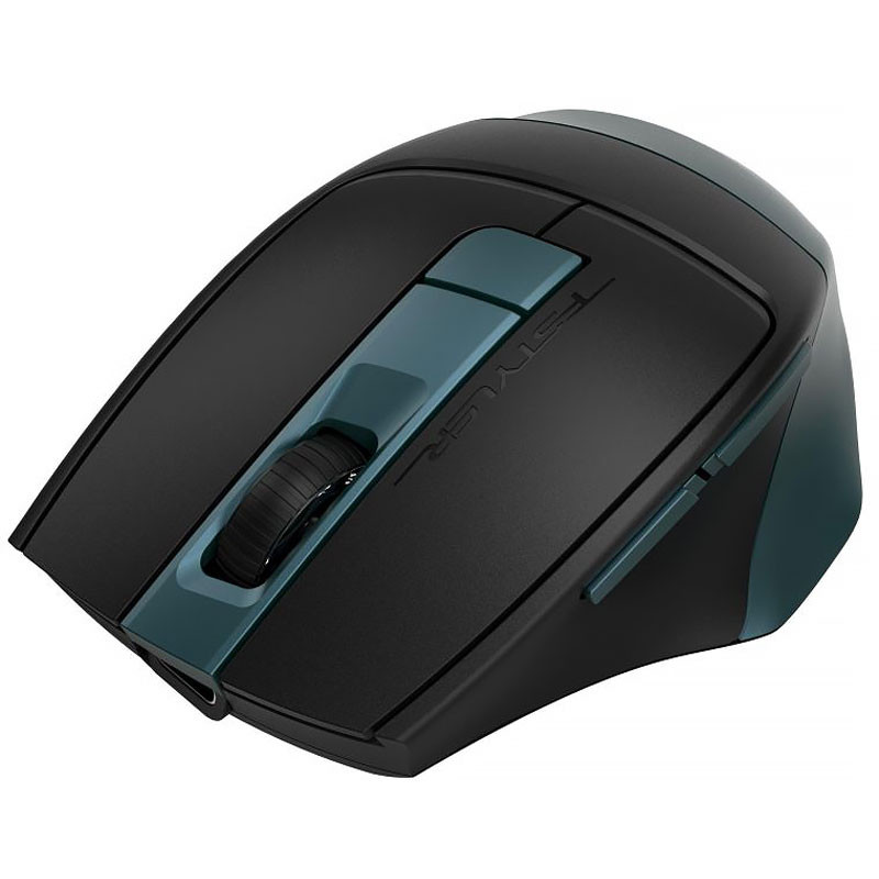 Мишка A4-Tech Fstyler FB35CS, бездротова, 6 кн., 2400 dpi, безшумна, BT+RF (Combo), зелена