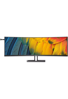 TFT 44,5" Philips 45B1U6900C, Dual QHD, VA, вигн., 2xHDMI, DP, USB-C, RJ-45, USB-hub, HAS, кол