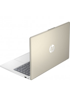 Ноутбук HP 14-ep0020ua 14" FHD IPS, 250n/Intel N200 (3.7)/8Gb/SSD512Gb/Intel UHD/FPS/Підсв/DOS/Золотистий (832T4EA)
