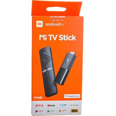 TV Медіаплеєр Xiaomi Mi TV Stick FHD 1Gb/8Gb/HDMI/Micro USB/Wi-Fi/Bluetooth/Black