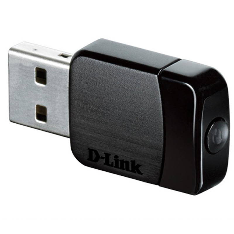Адаптер WiFi D-Link DWA-171, AC600, MU-MIMO, USB