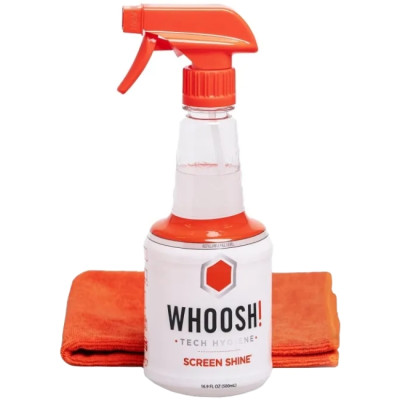 Засіб для чищення Whoosh! RETAIL BOX 500мл розпилювач з мікрофіброю 35см х 35см