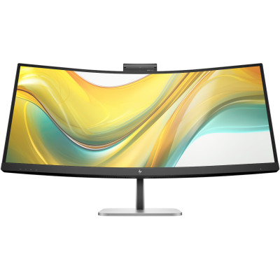 TFT 34" HP S5 Pro 534pm, WQHD, вигн., HDMI, DP, USB-C, RJ-45, Cam, HAS, кол.,чорно-сріблястий