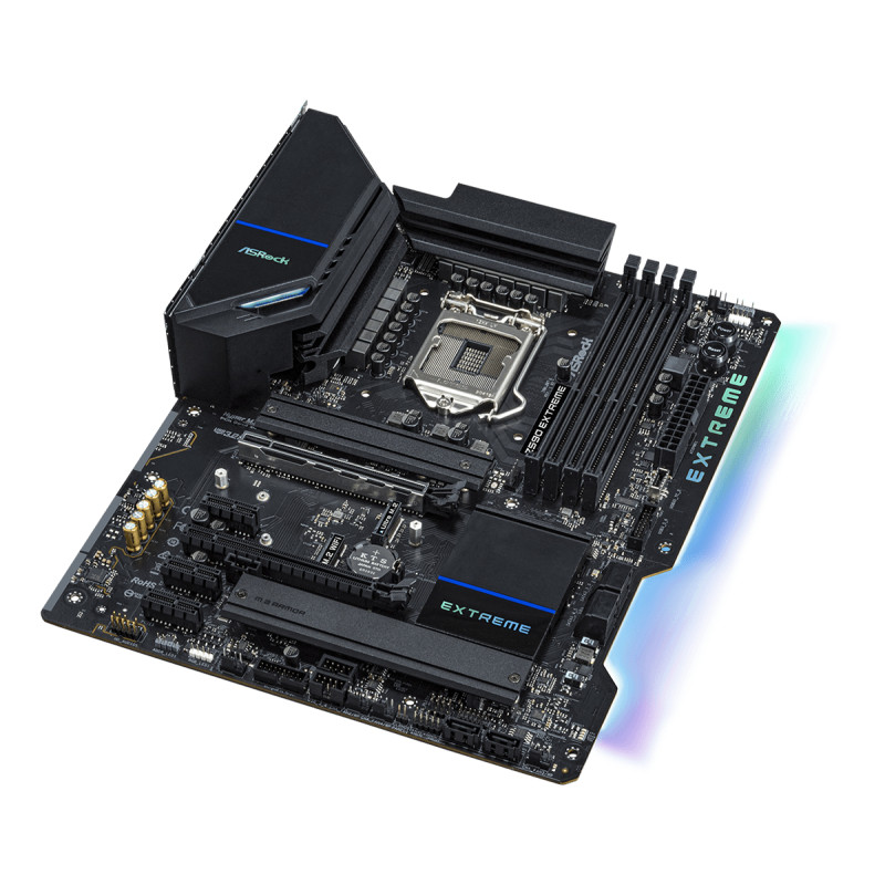 Материнська плата ASRock Z590 EXTREME (1200/Z590, 4*DDR4, 2xPCIex16, 6xSATAІІІ, RAID, 4xM.2, 2.5GLan, 7.1ch, ATX)