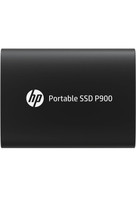 SSD external, USB 3.2 Gen2 Type-C  1Tb, HP P900, TLC, Black, чорний, Retail