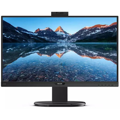 Монітор TFT 27" Philips 276B9H, IPS, QHD, HDMI, DP, USB-C, webcam, Pivot, HAS, колонки, чорний