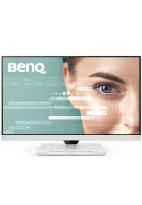 TFT 31.5" BenQ GW3290QT, IPS, 2K QHD, 75Hz, HDMI, DP, USB-C, HAS, Pivot, колонки, білий