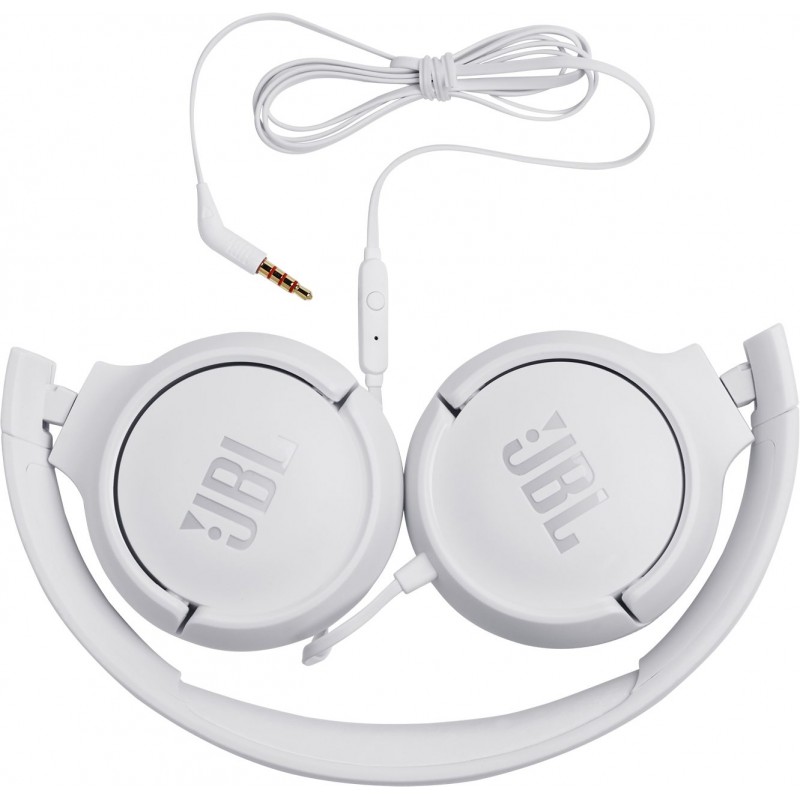 Навушники JBL T500 White (JBLT500WHT)