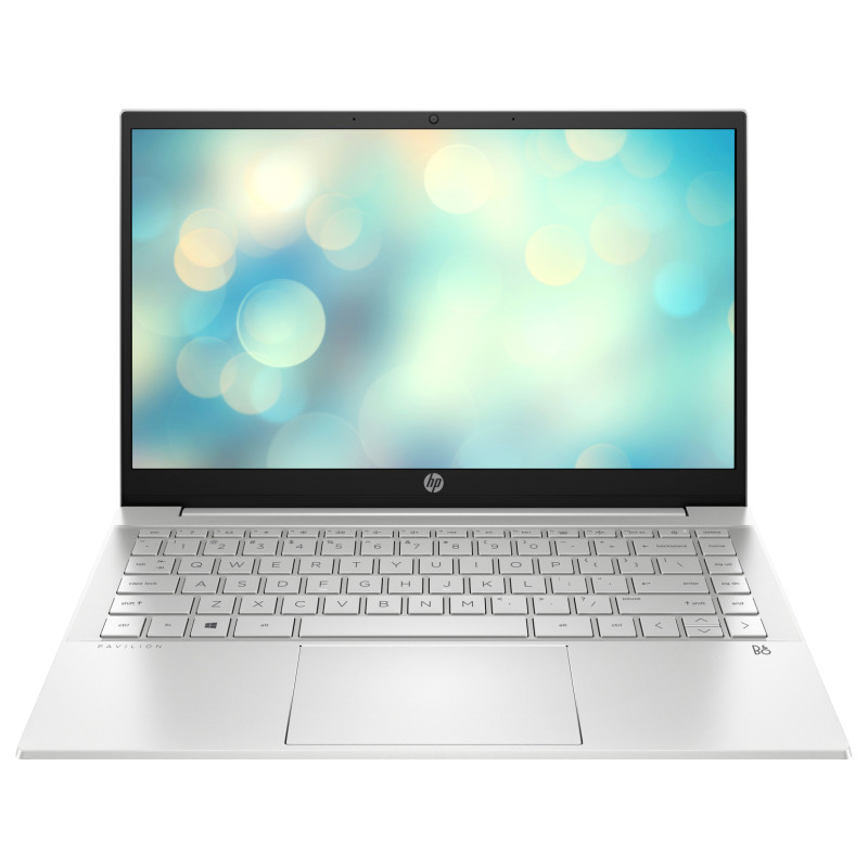 Ноутбук НР Pavilion 14-dv0008ua (437J2EA) 14" Full HD IPS (1920x1080)/i7-1165G7 (4.7)/16GB/SSD512Gb/Nvidia GeForce MX450, 2GB/NO ODD/Сканер відбитків пальців/Підсвітка клавіатури/DOS/1.41кг (Вага залежить від конфігурації)/Сріблястий (Українська клав