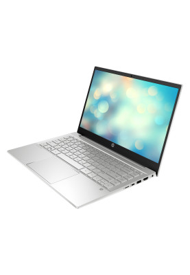 Ноутбук НР Pavilion 14-dv0008ua (437J2EA) 14" Full HD IPS (1920x1080)/i7-1165G7 (4.7)/16GB/SSD512Gb/Nvidia GeForce MX450, 2GB/NO ODD/Сканер відбитків пальців/Підсвітка клавіатури/DOS/1.41кг (Вага залежить від конфігурації)/Сріблястий (Українська клав