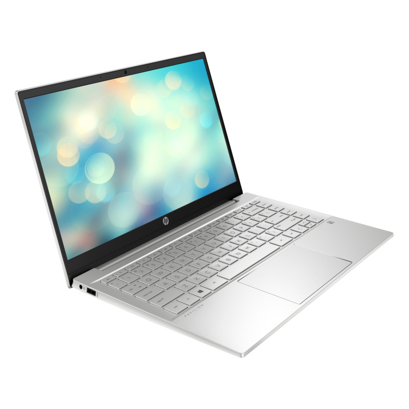 Ноутбук НР Pavilion 14-dv0008ua (437J2EA) 14" Full HD IPS (1920x1080)/i7-1165G7 (4.7)/16GB/SSD512Gb/Nvidia GeForce MX450, 2GB/NO ODD/Сканер відбитків пальців/Підсвітка клавіатури/DOS/1.41кг (Вага залежить від конфігурації)/Сріблястий (Українська клав